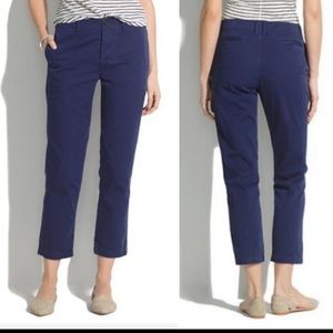 Madewell Cropped Rivington Trousers